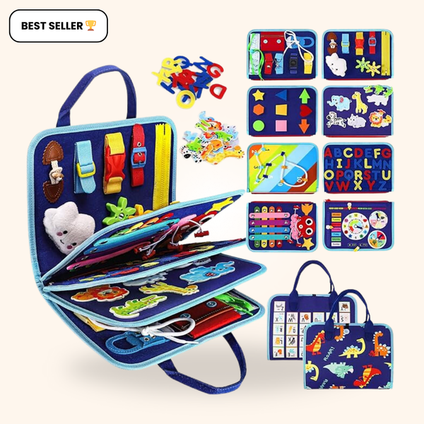 Boost creativity, motor skills, and learning—BrightChild™ Felt Learning Board makes education fun.