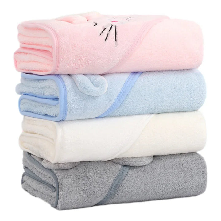 Cartoon Animal Baby Bath Towels - https://Emporiumcore.com